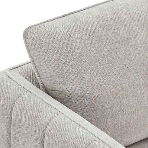 Selena 2-Sitzer Sofa - Stoffbezug Grau